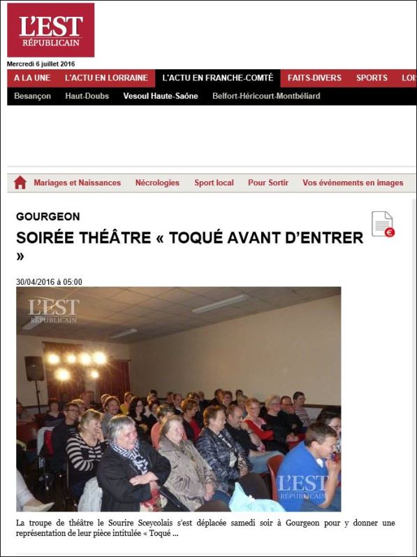 toqué le sourire sceycolais